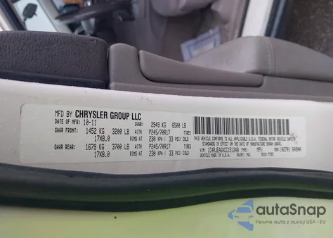 2012 Jeep Grand Cherokee Laredo из США, поврежденный, VIN 1C4RJEAGXCC151248